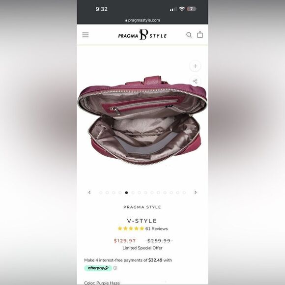 COPY - NWT Pragma bag/purse - Picture 4 of 6